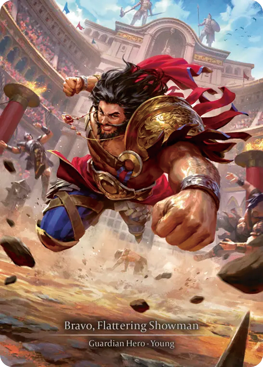 圧倒するショーマン、ブラーボ