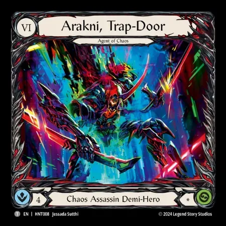 影罠蜘蛛のアラクニ