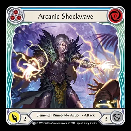 秘魔術の衝撃波