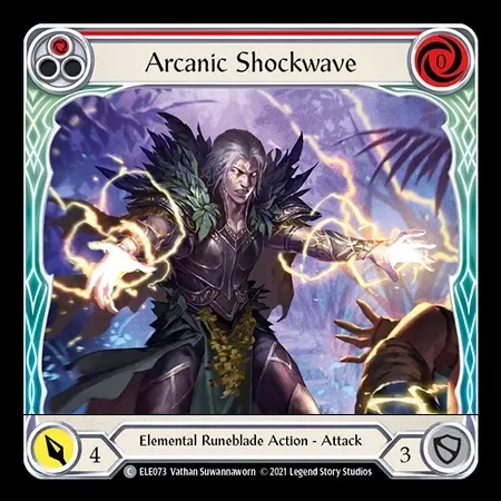 秘魔術の衝撃波