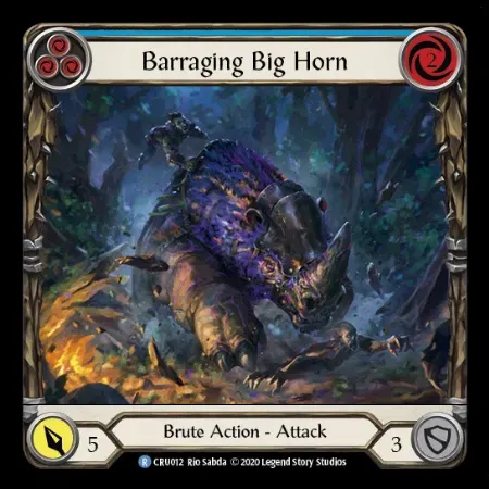 Barraging Big Horn