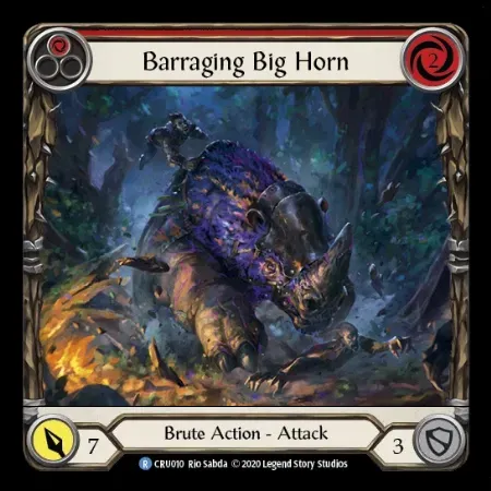 Barraging Big Horn