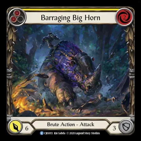 Barraging Big Horn