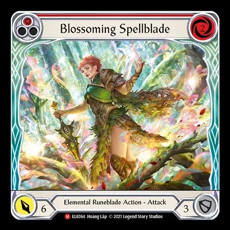 咲き誇る呪文刃