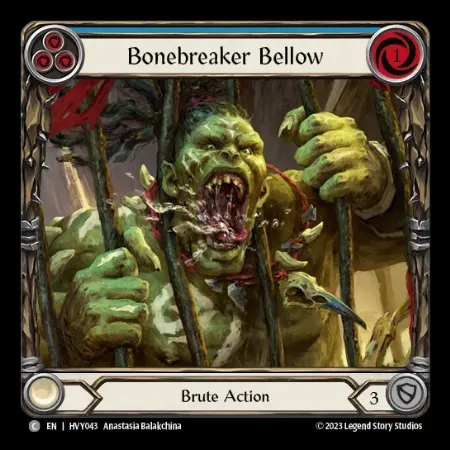 壊骨者の雄叫び