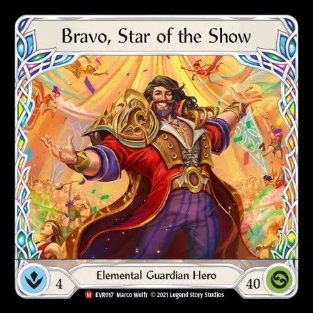 ショーの花形、ブラーボ