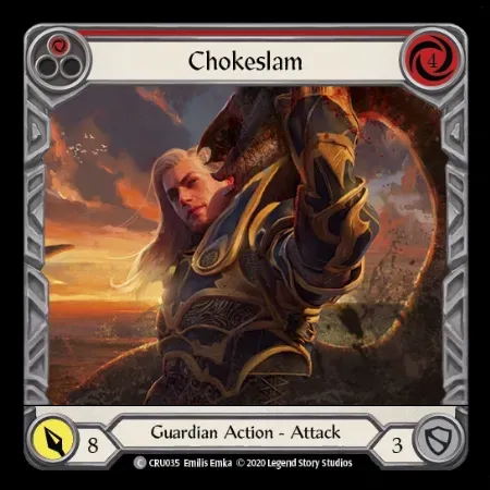 チョークスラム