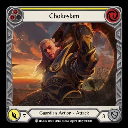 チョークスラム