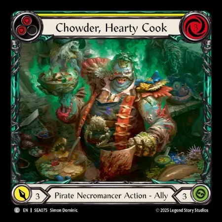 豪快なコック、チャウダー