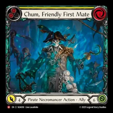 陽気な副船長、チャム