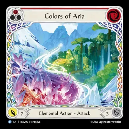 色鮮やかなアリア