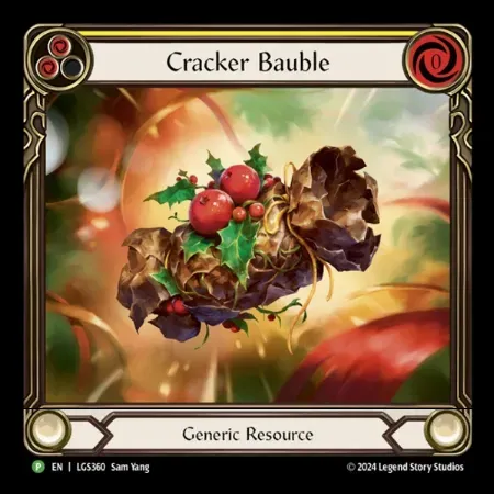 クラッカーのお守り