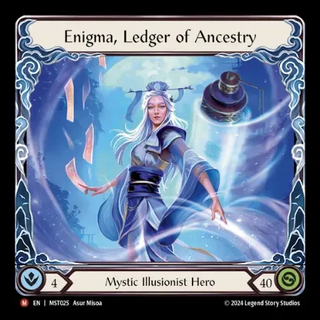 祖先の記録者、エニグマ