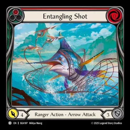 絡め捕りの射撃