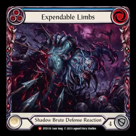 使い捨ての手足