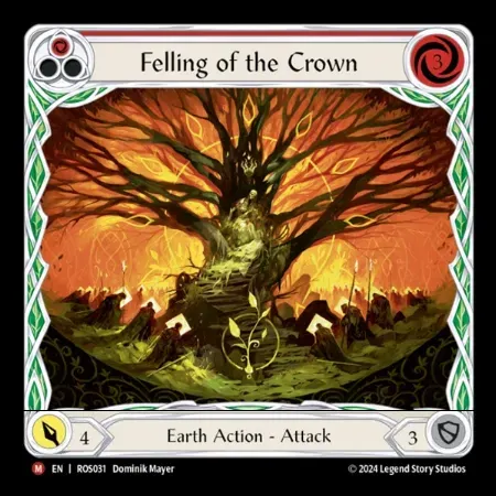 王位の切り倒し