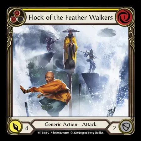 空歩きの修練者