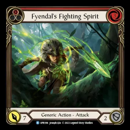 フィエンダルの戦意