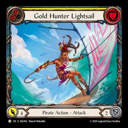 ゴールドハンターの軽帆