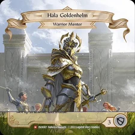 黄金兜のハーラ