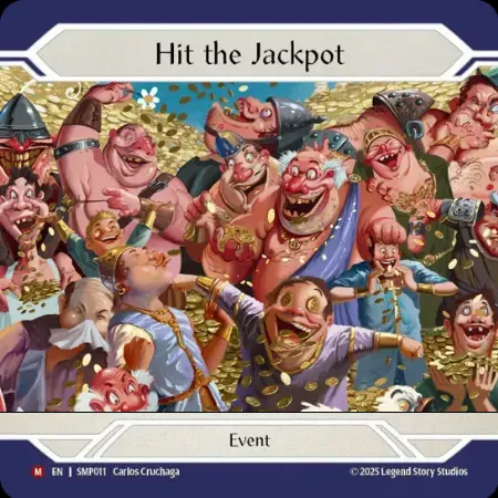 ジャックポット当選