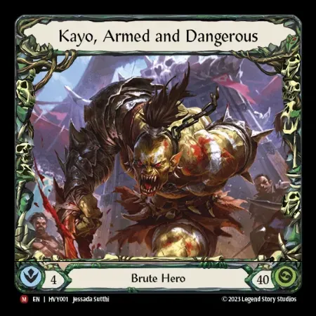 武装した獣性、ケイヨ