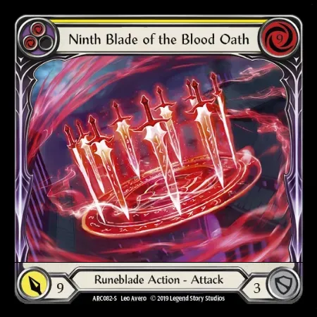 血の誓約の九本剣