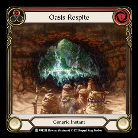 オアシスでの休憩