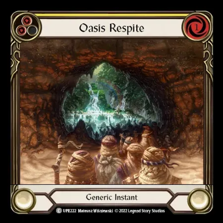 オアシスでの休憩