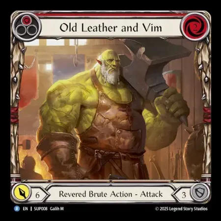 古革に秘めた熱意