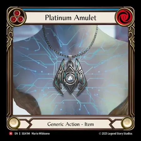 プラチナのアミュレット