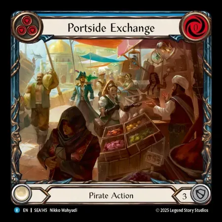 波止場の交易所