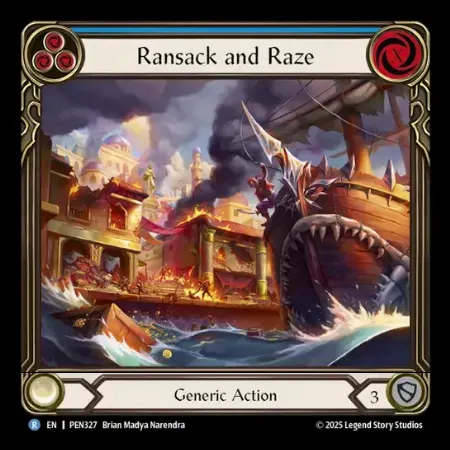 略奪と焼き払い