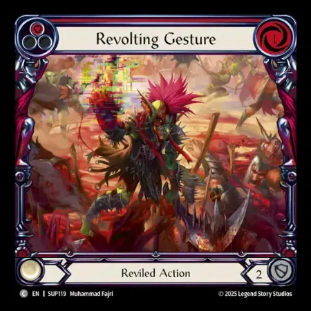 不快なジェスチャー