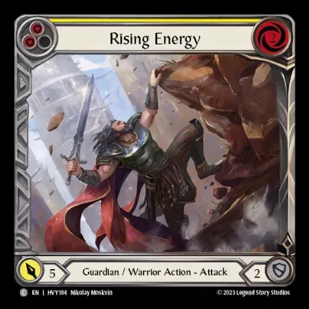 エネルギー上昇