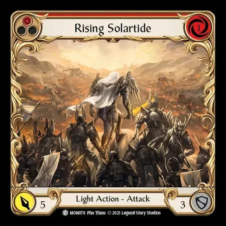 蜂起の太陽の波