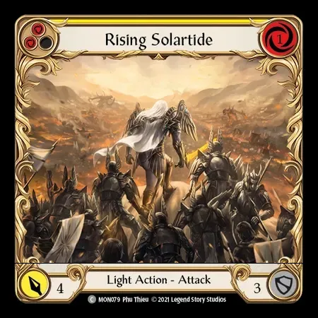 蜂起の太陽の波