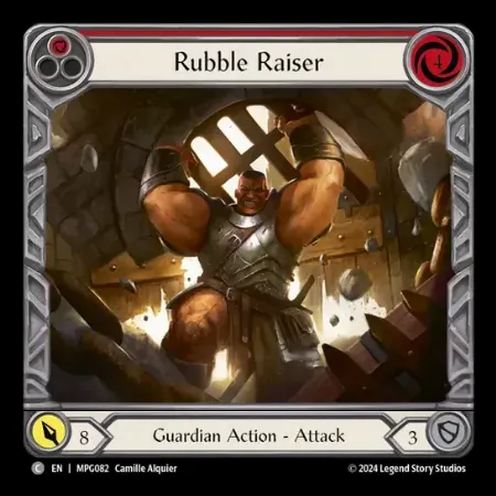 瓦礫の持ち上げ