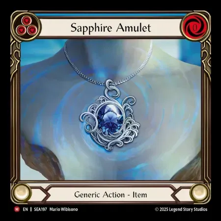 サファイアのアミュレット