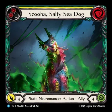 腐乱の海犬、スクーバ