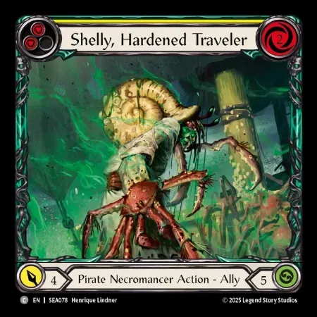 甲殻の旅人、シェリー