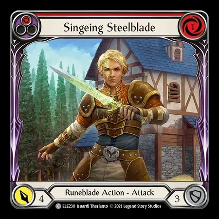Singeing Steelblade