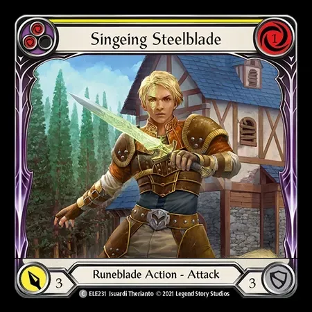 Singeing Steelblade