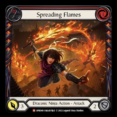 Spreading Flames