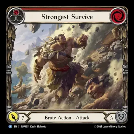 生き抜くのは強者のみ