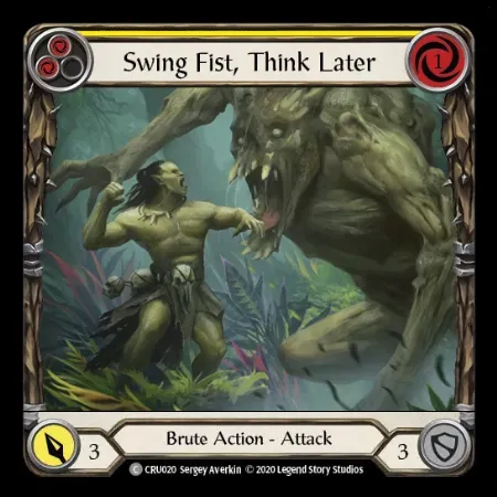 Swing Fist, Think Later