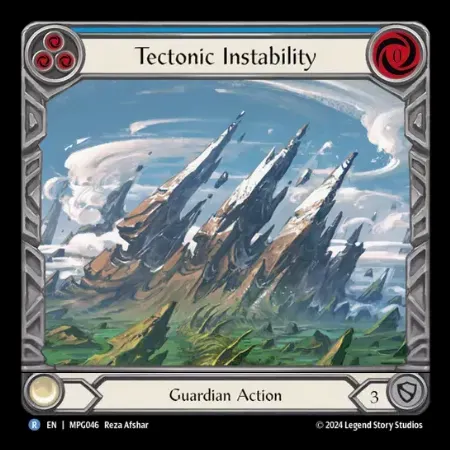 テクトニックの不定変動