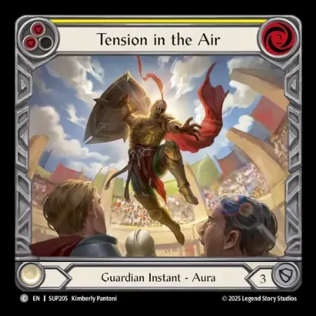 張りつめた空気