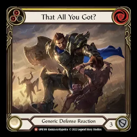 それで終わりか？