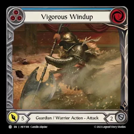 精力的な振りかぶり